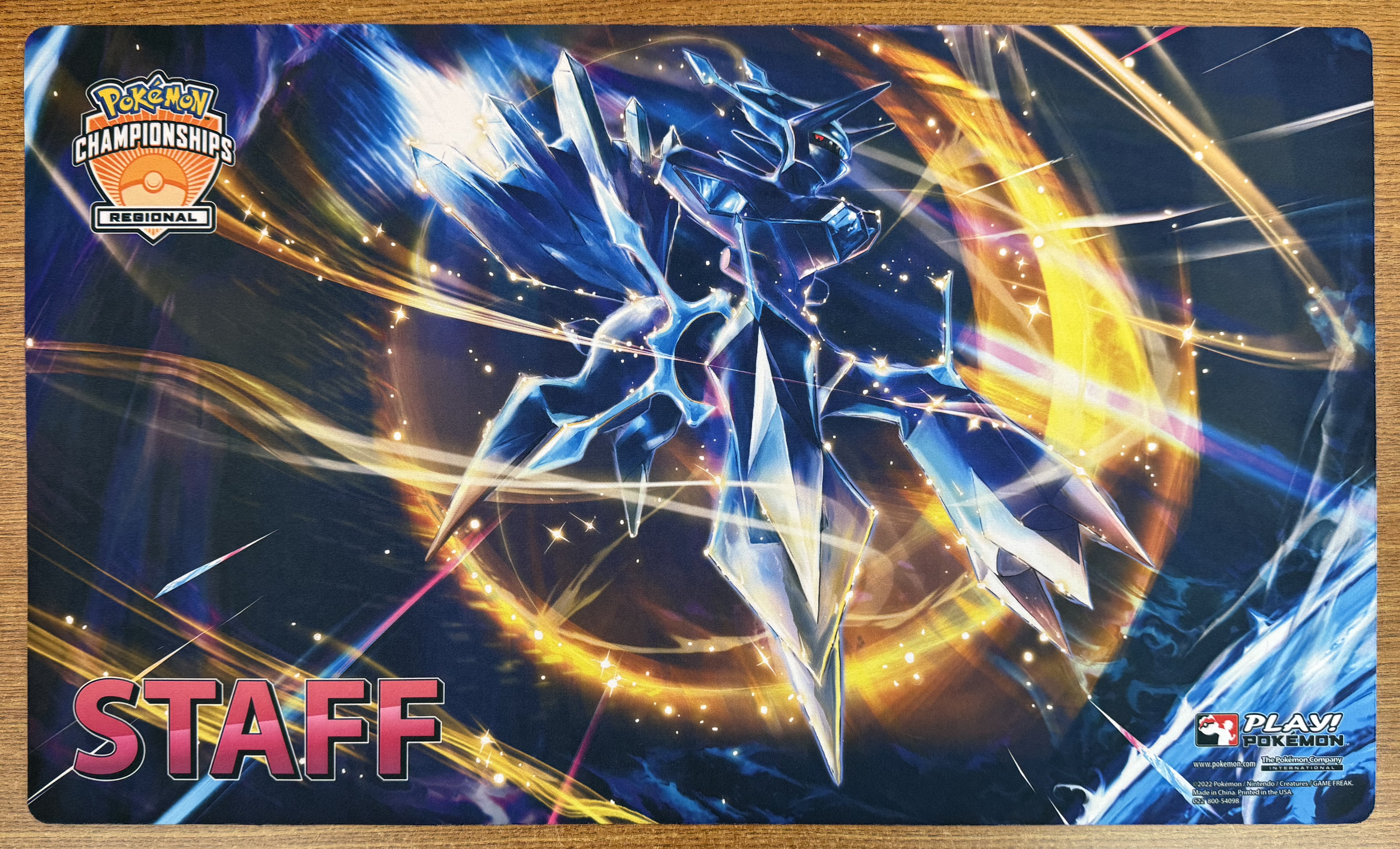 Origin Form Dialga Staff Playmat